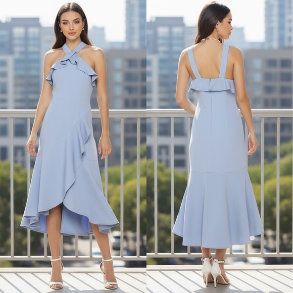 Keepsake the label mermaid trumpet dress ruffles - Picture 6 of 6